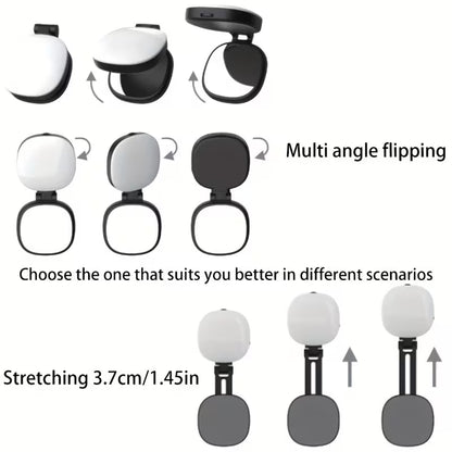 Magnetic LED Light with 360° Mirror