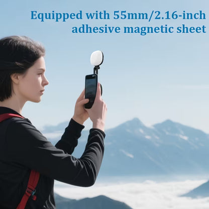 Magnetic LED Light with 360° Mirror