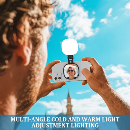 Magnetic LED Light with 360° Mirror